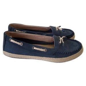 Ugg Chivon Moccasins (Size 7 US) - Navy Blue
